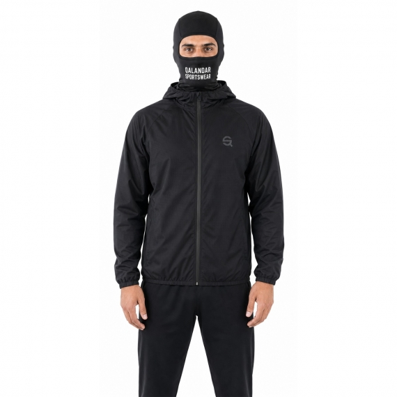 Lightweight Hooded Windbreaker Jacket