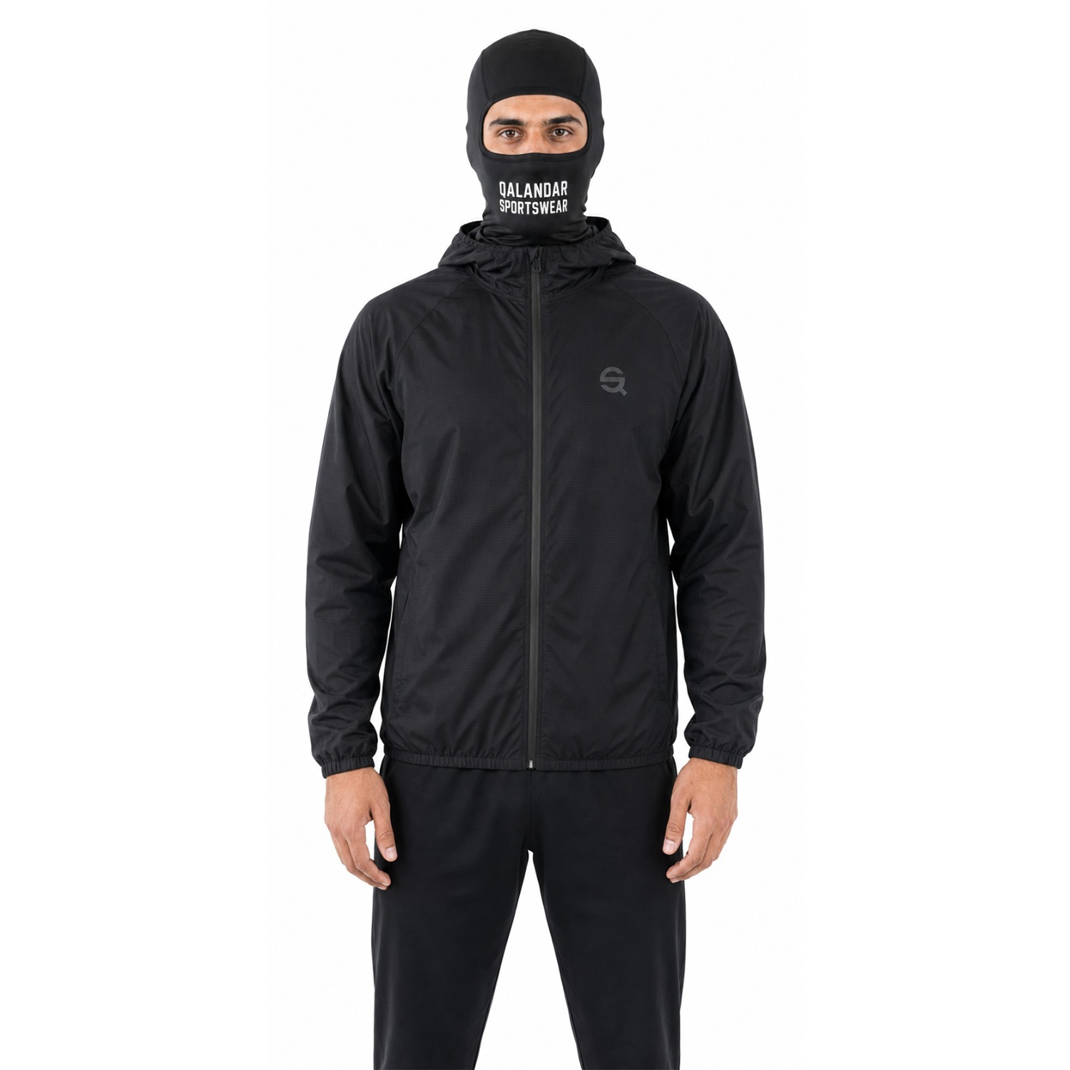 Lightweight Hooded Windbreaker Jacket